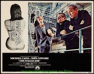 The Italian Job Lobby Card Size 11x14 Inch Movie Poster Card 3 Michael Caine