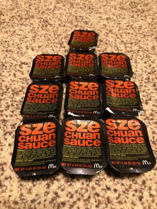 Mcdonald’s Szechuan Sauce 10 Packets