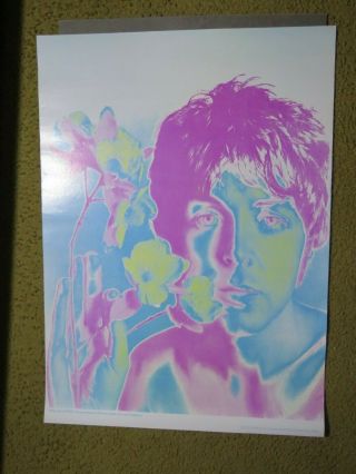 = Beatles Avedon Poster - Paul Mccartney Richard Avedon Psychedelic Photograph