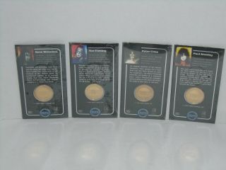 KISS OFFICIAL 1997 WORLD TOUR COMMEMORATIVE GOLD PLATED COIN SET 2