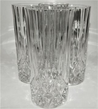 Gorham Water Highball Glass Lady Anne Signature Clear Crystal 5746987