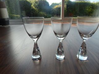 Set of 6 Holmegaard Princess 4oz Wine Glasses - Boxes 2