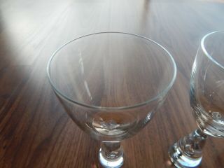 Set of 6 Holmegaard Princess 4oz Wine Glasses - Boxes 4
