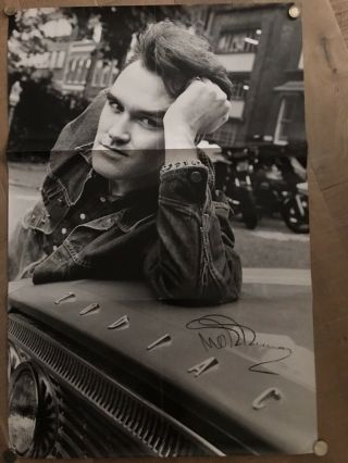 Morrissey Bona Drag Poster Signed Autograph 60 X 90 Cm