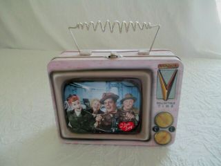 Collectible I Love Lucy California Here We Come Vandor Lunchbox Tv Set Tin