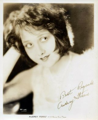 1920s Pin Up Girl Hollywood Studio Photograph Audrey Ferris 161