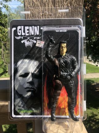 Glenn Danzig Custom Figure - Rare Black Laden Glenn Misfits Samhain Horror Biz