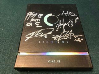 Oneus Album Autograph All Member Signed Promo Album Kpop