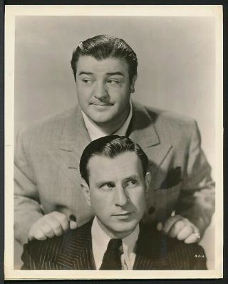 1947 Photo Bud Abbott & Lou Costello Comedy 