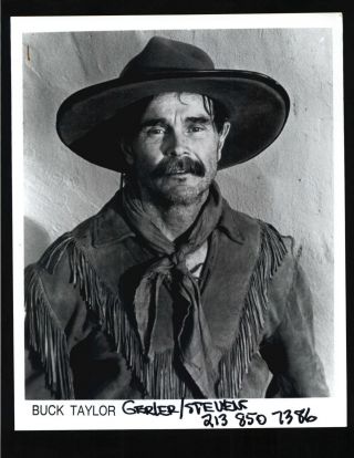 Buck Taylor - 8x10 Headshot Photo W/ Resume - Cowboys And Aliens