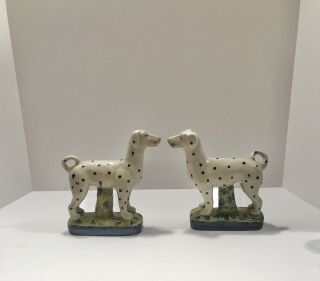 Vintage Staffordshire Dalmatian Dog Figurines