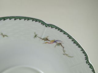 SI KIANG by RAYNAUD Porcelain Breakfast Cup & Saucer Small Hairline 5