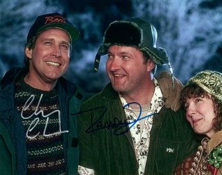 Chevy Chase Randy Quaid Signed 8x10 Photo Pic Autographed Picture With