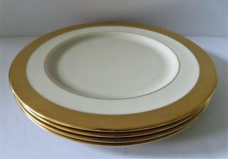 4 Lenox Westchester 10 1/2 " Dinner Plates -