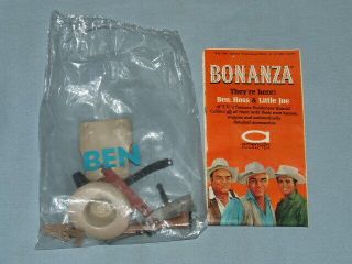 1966 Bonanza " Ben Cartwright " Doll Accessories (american Character) Lorne Green
