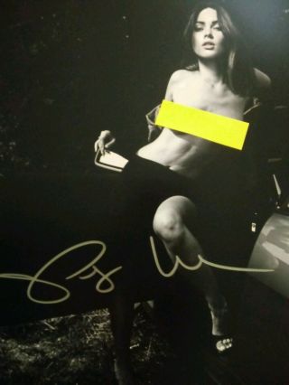 Megan Fox - Signed Autographed 8x10 Photo - Vintage B&w Topless - W/coa