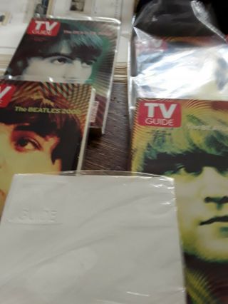 The Beatles Tv Guide 2000 Set Of 5