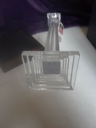 Waterford crystal candle holders 6