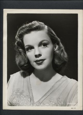 Lovely Judy Garland Portrait - 1946 Till The Clouds Roll By - Musical