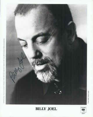 Billy Joel Signed Photo Autographed Piano Man Singer Songwriter Composer