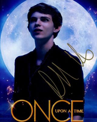 Robbie Kay Once Upon A Time Signed 8x10 Autograph Photo W/coa Ouat