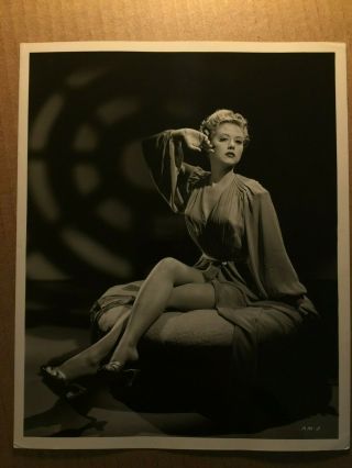 Adele Mara Stunning Rare Vintage 8/10 Pin - Up Photo Wwii Gi 1940s