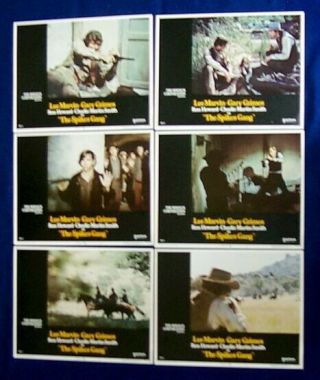 The Spikes Gang 11x14 Lobby Card Set Of 8 1974 Lee Marvin Ron Howard
