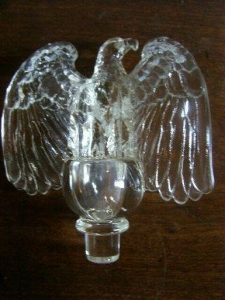 Imperial Candlewick Candlestick 400/79R With Eagle Candle Adapter 5