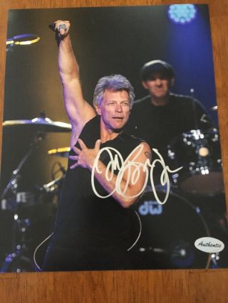 Jon Bon Jovi Autograph Hand Signed Autographed 8x10 " Photo W/coa