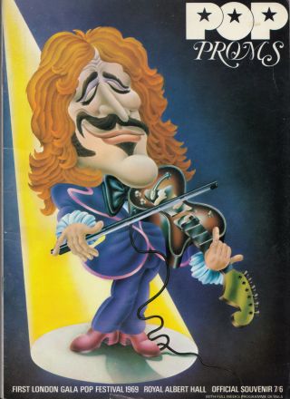 The Who,  Led Zeppelin,  Chuck Berry Etc - Pop Proms Programme 1969