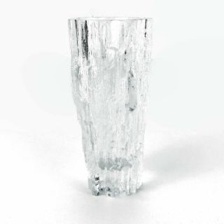 Tapio Wirkkala for Iittala Ice Glass Vase 3Y29 Vintage Signed Art Finland 3