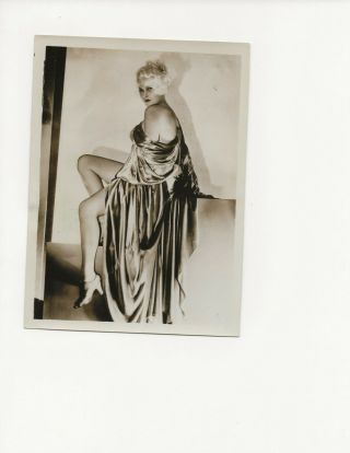 1930s Pin Up Girl Hollywood Studio Photograph Joan Marsh 185