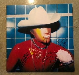 Cage The Elephant Signed Autographed Social Cues Vinyl Lp Record