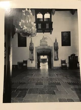 Dark Shadows Collinwood Mansion Ruggles Ave Great Hall 8 X10 Vintage 1950s Photo