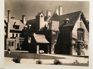 Dark Shadows Collinwood Mansion Ruggles Ave Entrance 8 X10 Vintage 1950s Photo