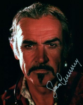 Sean Connery Autographed 8x10 Photo Signed Picture,