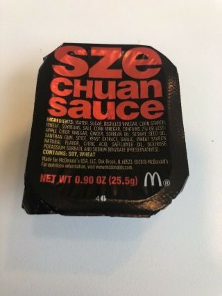 2018 Mcdonalds Szechuan Sauce Rick & Morty - Mulan - Limited Run 10 For 12.  00