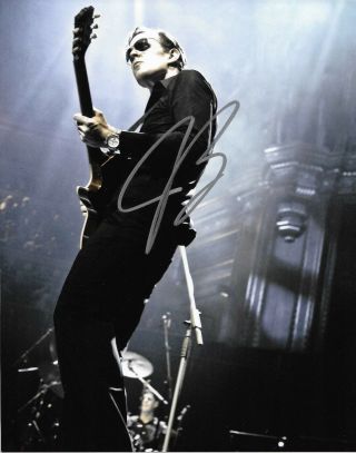 Joe Bonamassa Signed 8x10 Photo Guitar Blues Rock N Roll Singer Guitarist