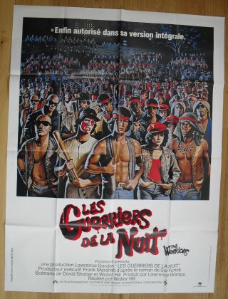 The Warriors Michael Beck French Movie Poster 63 " X47 " R Early 80s