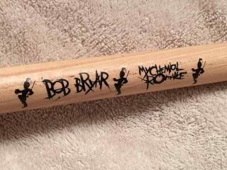 My Chemical Romance Bob Bryar Concert Drumstick Gerard Way Frankie Iero