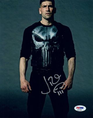 Jon Bernthal Signed Autographed 8x10 Photo The Punisher Frank Castle Psa/dna
