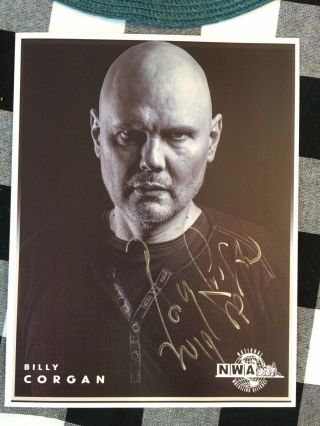 Billy Corgan Smashing Pumpkins Nwa Signed Autograph 8 X 10 Authentic