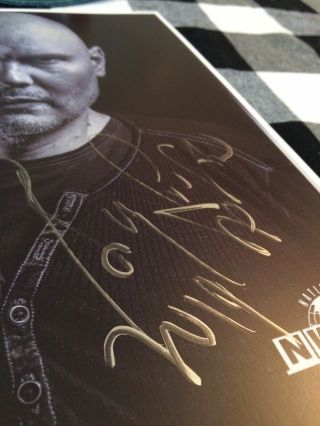 Billy Corgan Smashing Pumpkins NWA Signed Autograph 8 X 10 Authentic 2