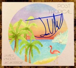 James Vincent Mcmorrow Post Tropical 2014 Hand Signed Ltd Ed Rare Cd Album