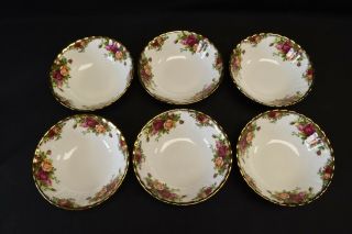 Royal Albert Old Country Roses Set of 6 Cereal Bowls 3