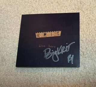 Big K.  R.  I.  T.  Signed Krit Wuz Here Cd Autographed Rap Hip Hop Auto R4 4eva Rare