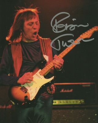 Robin Trower Real Hand Signed Photo 3 Autographed Procol Harum