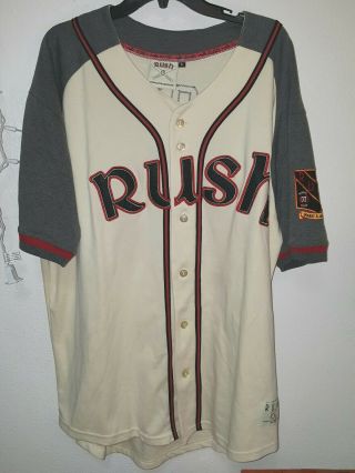 2007 Rush Snakes & Arrows Concert Tour Baseball Jersey Shirt Size Xlarge