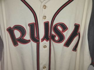2007 Rush Snakes & Arrows Concert Tour Baseball Jersey Shirt Size XLarge 2