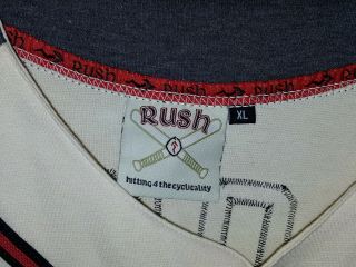 2007 Rush Snakes & Arrows Concert Tour Baseball Jersey Shirt Size XLarge 8